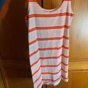 Mini striped dress